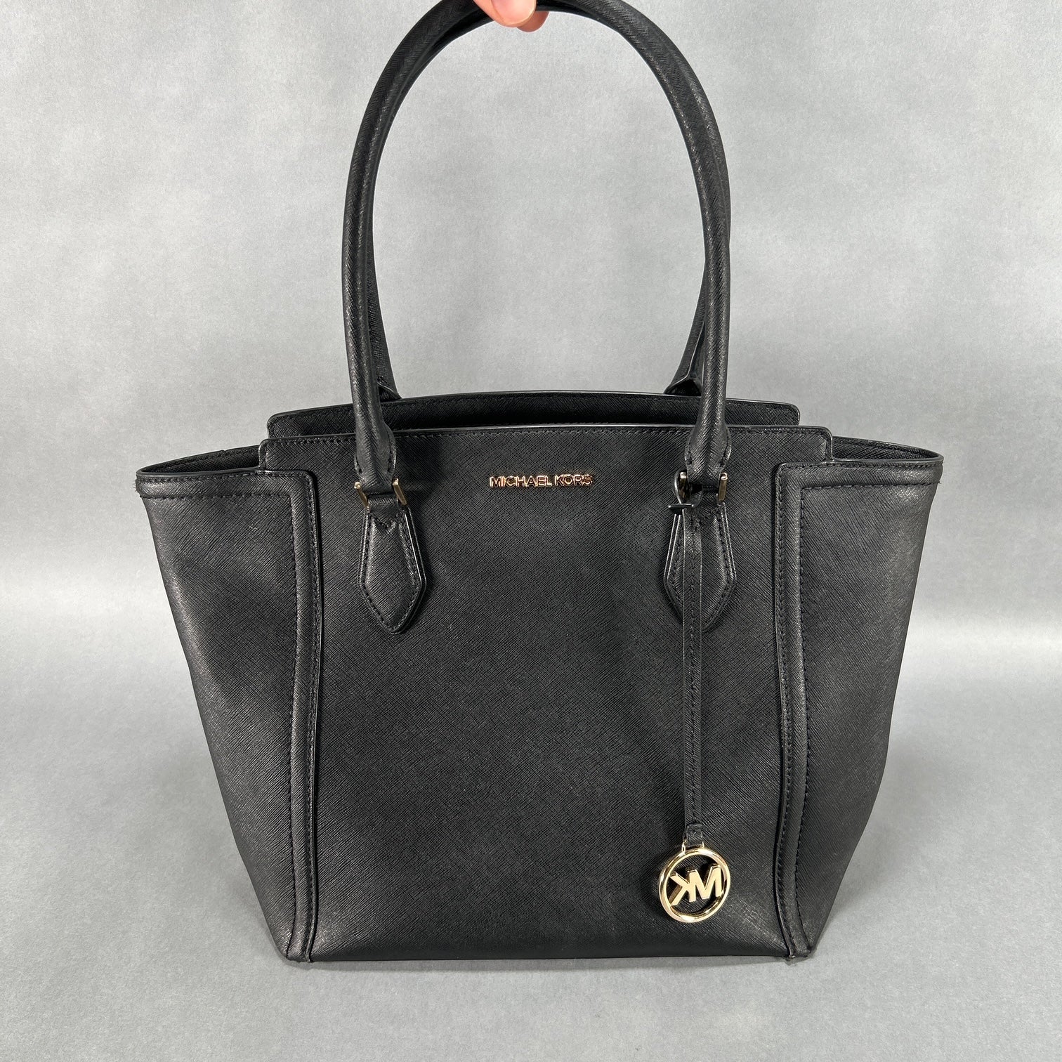 Michael Kors Ayden Saffiano Tote Bag - Black