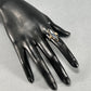 10K Yellow Gold Onyx Lady's Ring; Size 8
