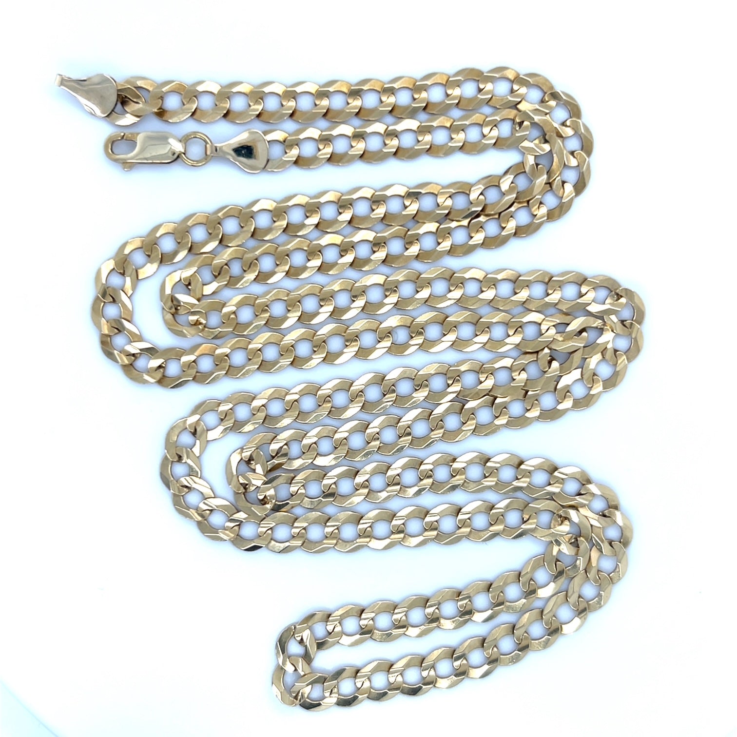 10K Yellow Gold 31" Curb Chain