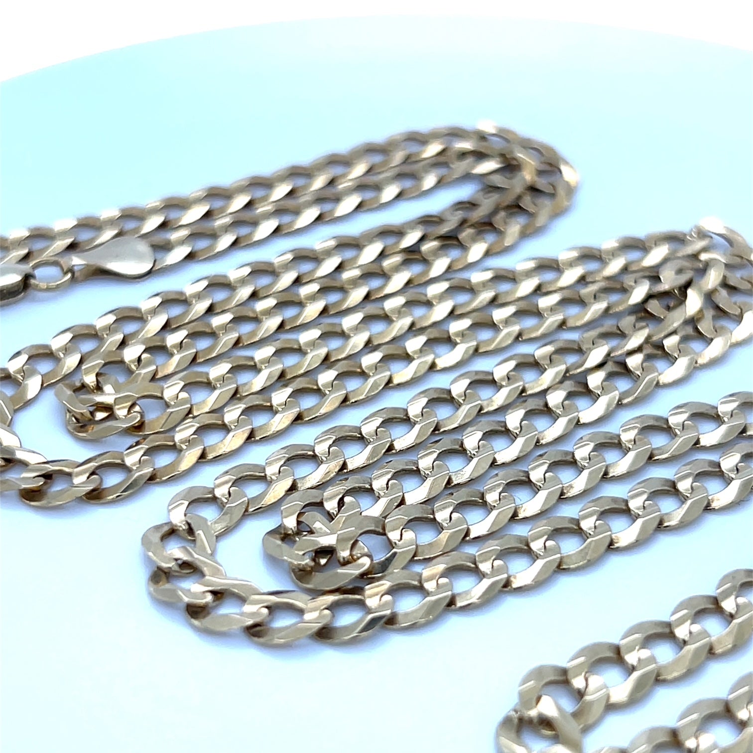 10K Yellow Gold 31" Curb Chain