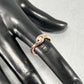 14K Rose Gold Diamond Lady's Fashion Ring; Size 6