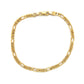 14K Yellow Gold 7" Figaro Chain Bracelet