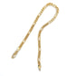 14K Yellow Gold 7" Figaro Chain Bracelet