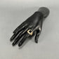 10K Yellow Gold Onyx Gentleman's Ring; Size 10.5