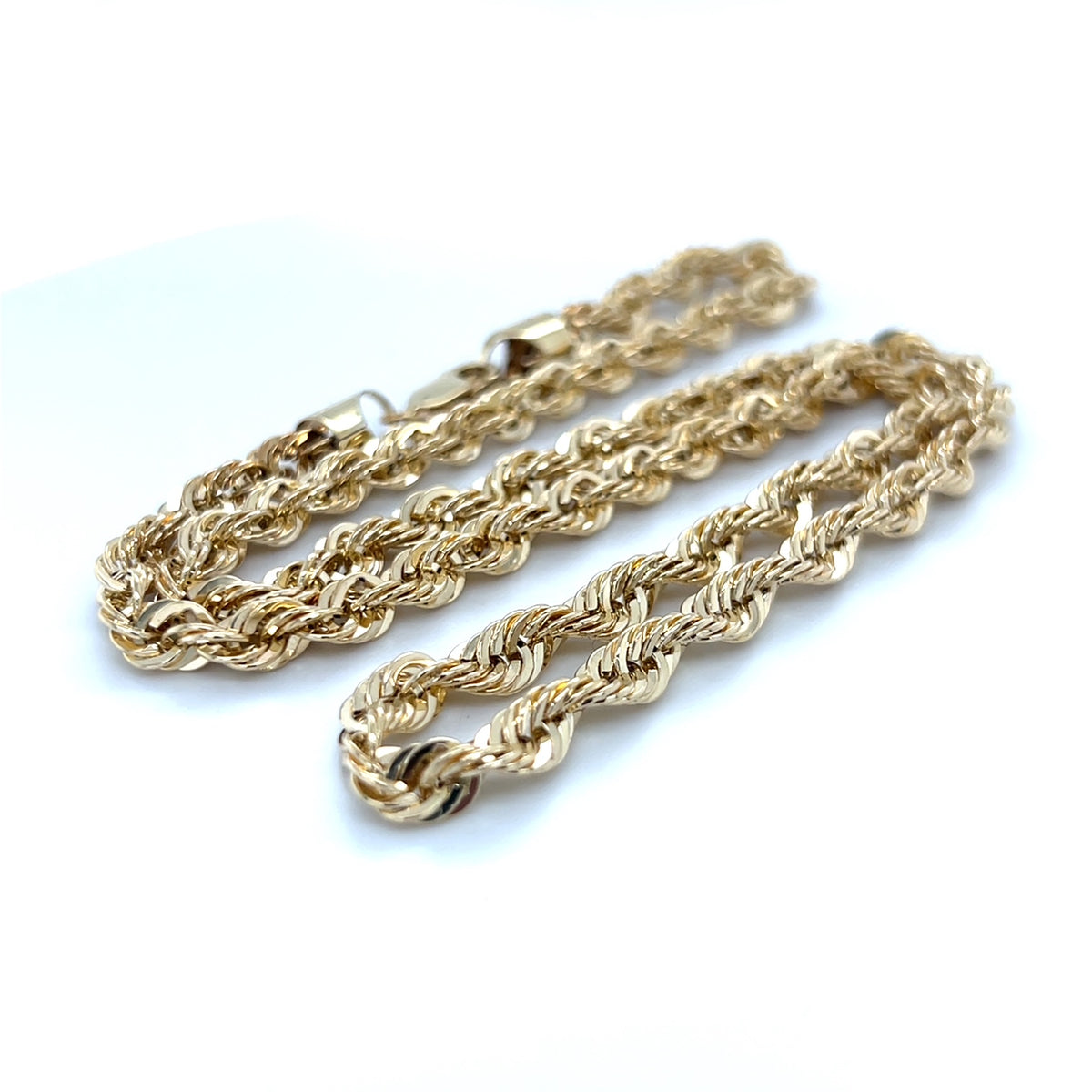 10K Yellow Gold 20" Rope Chain