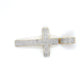 10K Yellow Gold Diamond Cross Pendant