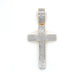 10K Yellow Gold Diamond Cross Pendant