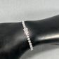 14K White Gold 7" Diamond Bracelet