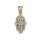 10K Yellow Gold Diamond Pendant
