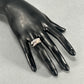 14K White Gold Diamond Lady's Wedding Ring Set; Size 9