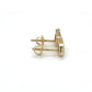 10K Yellow Gold Heart Earrings; 1.6g