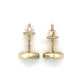 10K Yellow Gold Heart Earrings; 1.6g