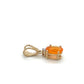 14K Yellow Gold Diamond & Stone Accent Pendant