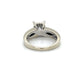 14K White Gold Diamond Lady's Fashion Ring; Size 5.5