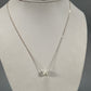 14K Yellow Gold 18" Pearl Chain Necklace