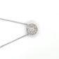 18K White Gold Diamond 16" Necklace