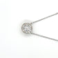 18K White Gold Diamond 16" Necklace