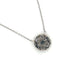 18K White Gold Diamond 16" Necklace