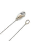 18K White Gold Diamond 16" Necklace