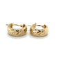 14K Yellow Gold Hoop Earrings