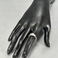 14K White Gold Diamond Lady's Fashion Ring; Size 6.5