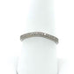10K White Gold Diamond Lady's Fashion Ring; Size 9