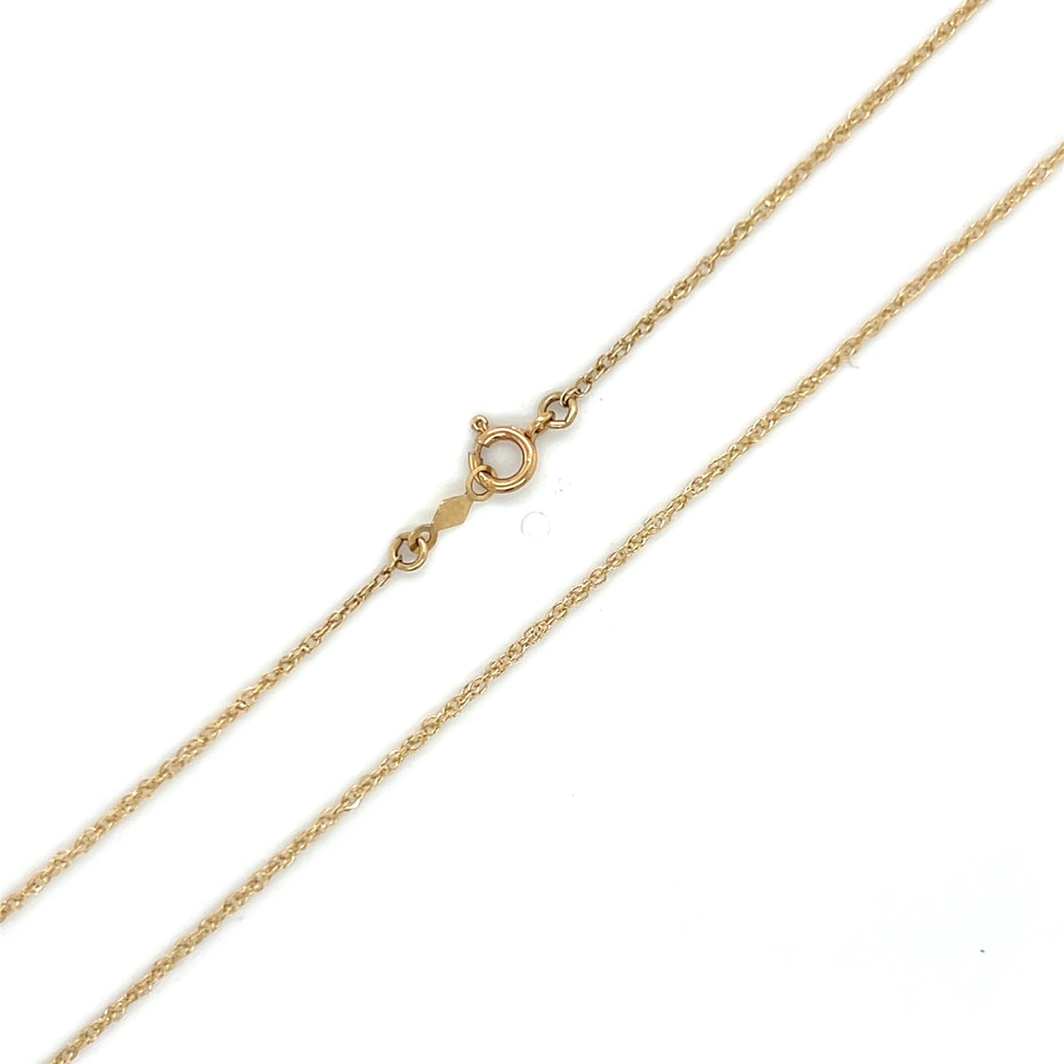 14K Yellow Gold 18" Chain; 1g