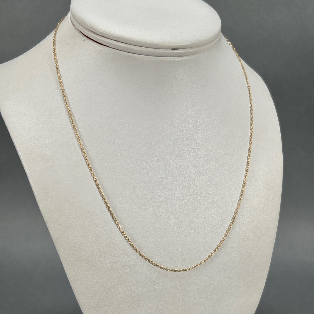 14K Yellow Gold 18" Chain; 1g