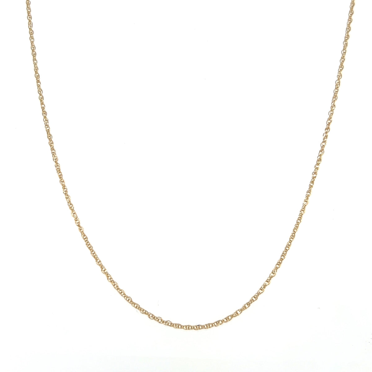 14K Yellow Gold 18" Chain; 1g