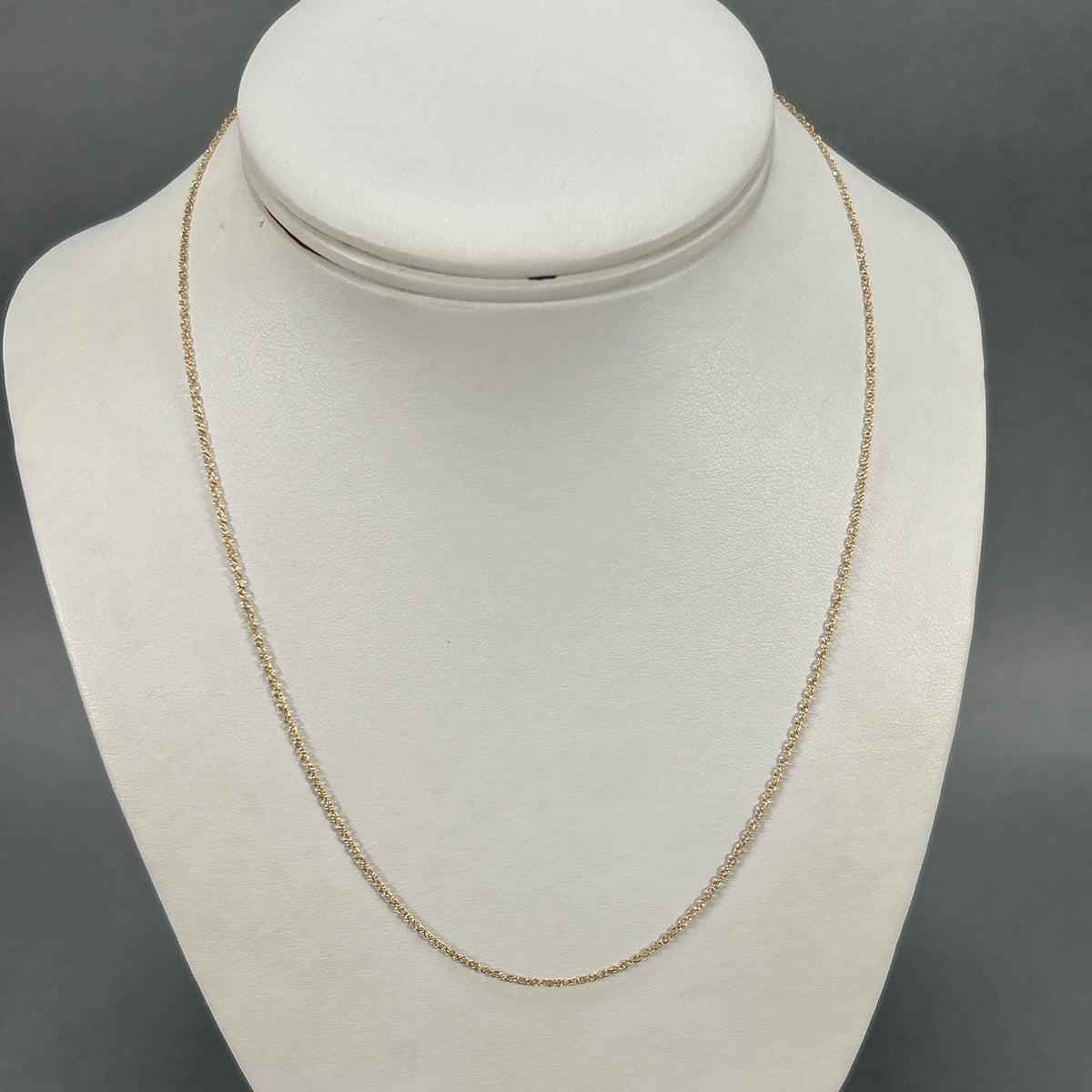 14K Yellow Gold 18" Chain; 1g