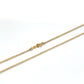 14K Yellow Gold 18" Chain; 1g