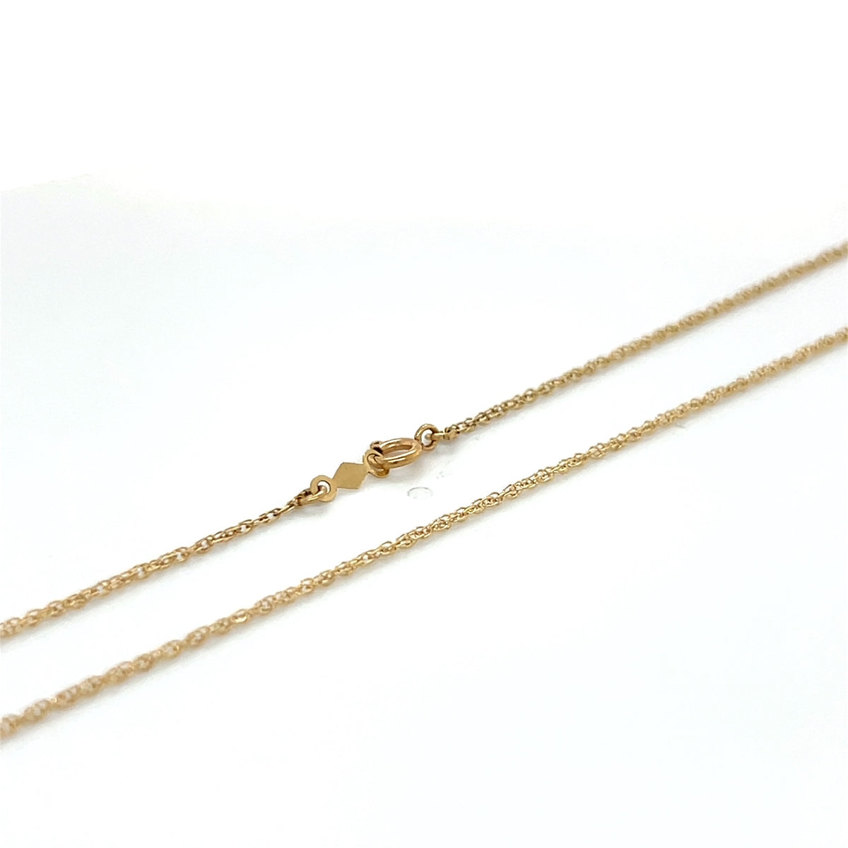14K Yellow Gold 18" Chain; 1g