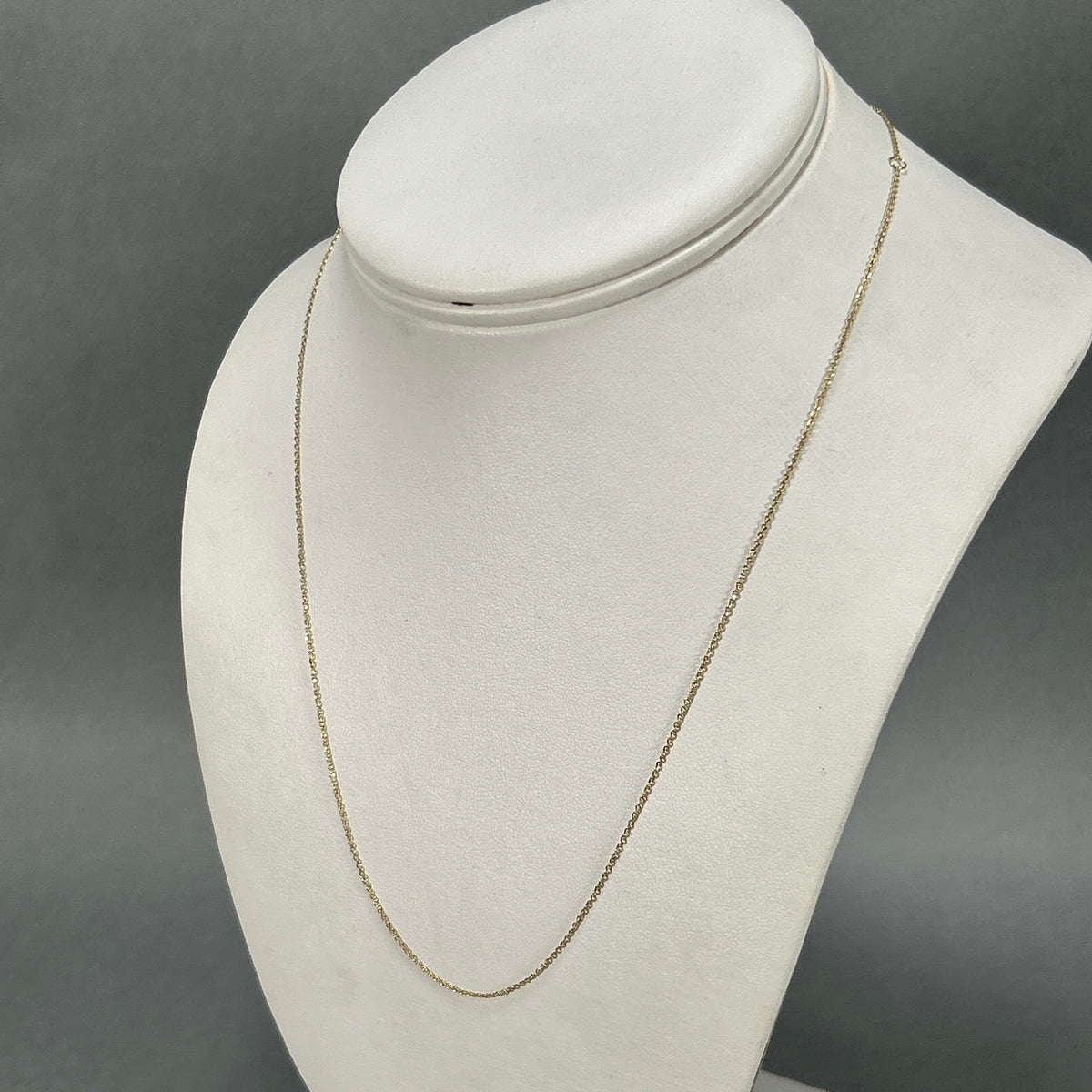14K Yellow Gold 18" Chain; 0.6g
