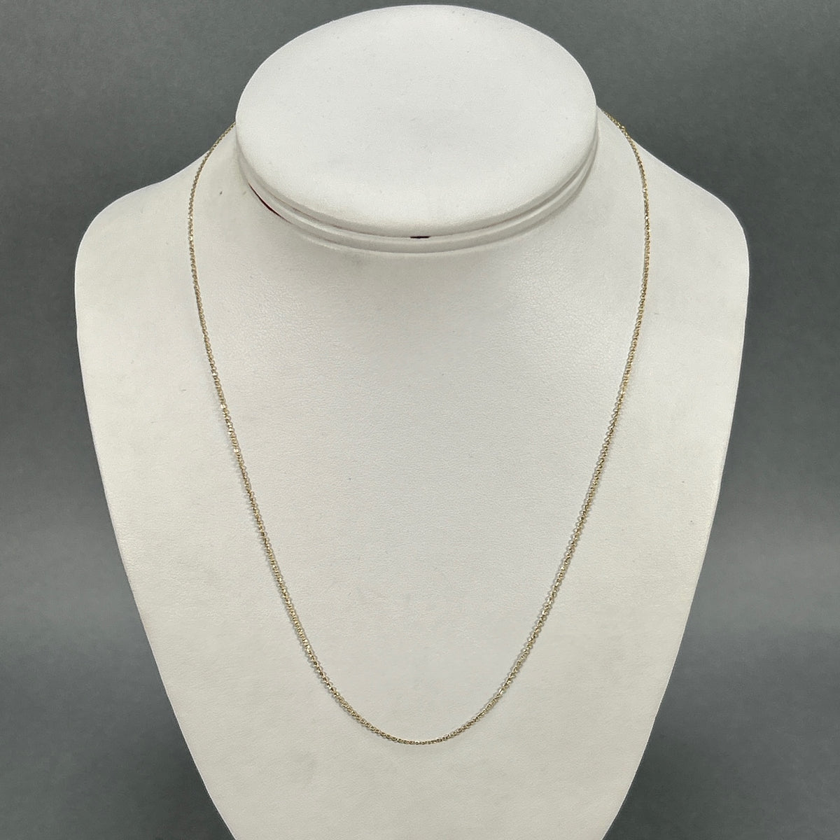 14K Yellow Gold 18" Chain; 0.6g