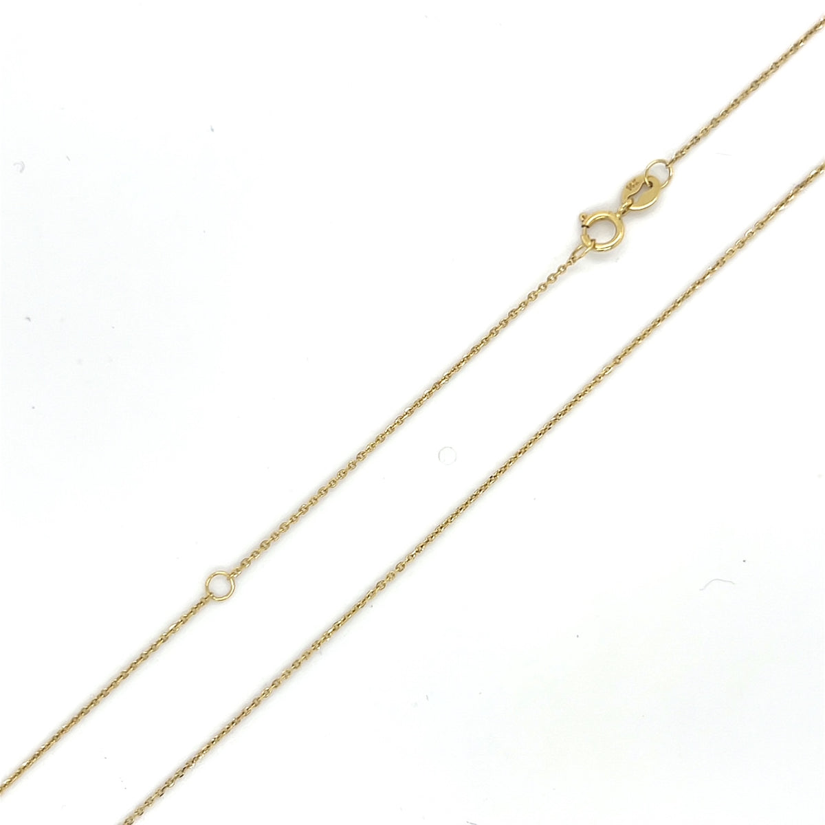 14K Yellow Gold 18" Chain; 0.6g