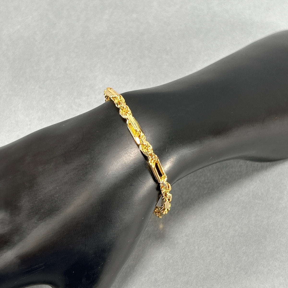 10K Yellow Gold 9" Bracelet
