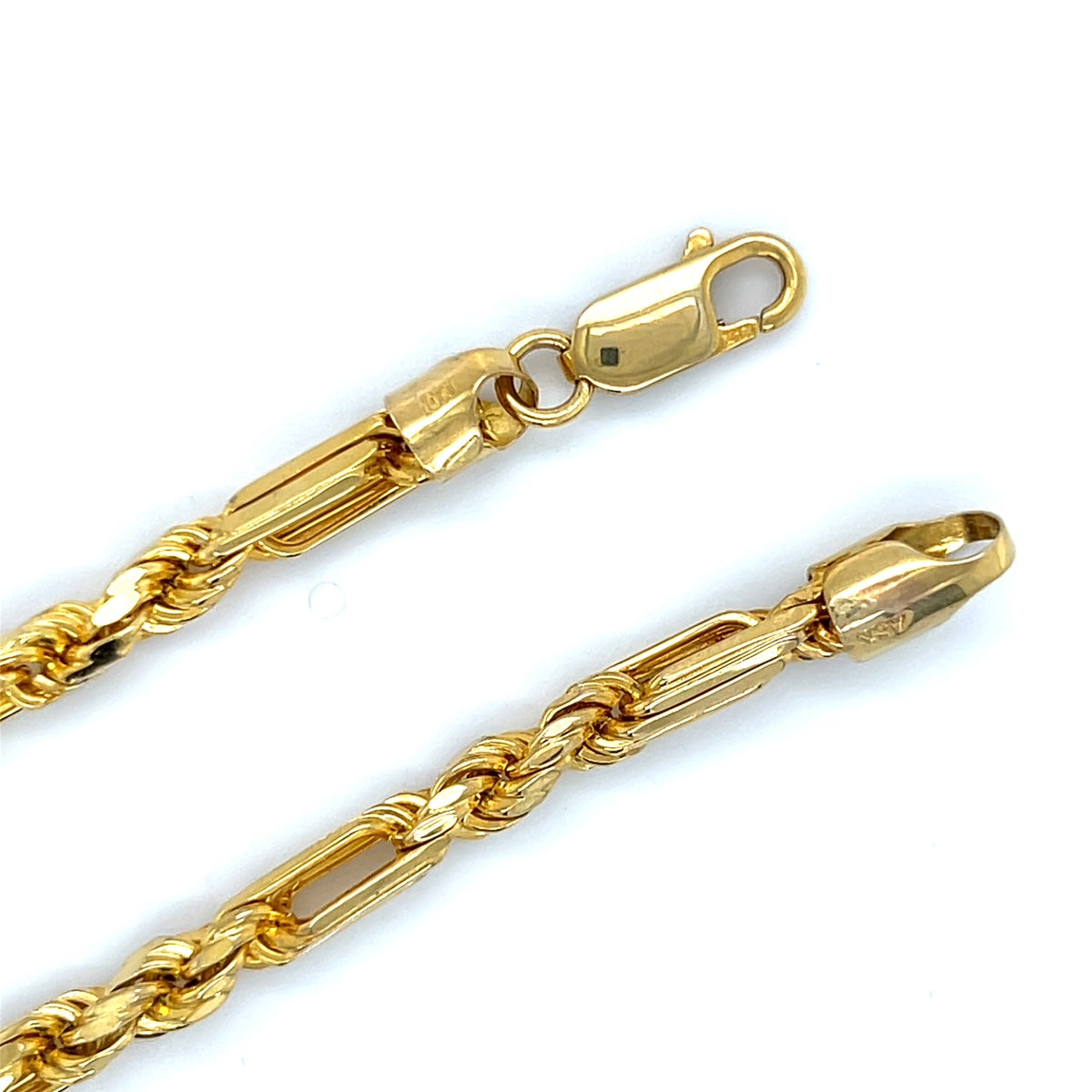 10K Yellow Gold 9" Bracelet