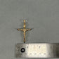14K Yellow Gold Crucifix Pendant