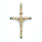 14K Yellow Gold Crucifix Pendant