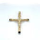 14K Yellow Gold Crucifix Pendant