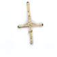 14K Yellow Gold Crucifix Pendant
