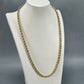 10K Yellow Gold 27" Rope Chain