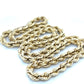 10K Yellow Gold 27" Rope Chain