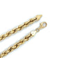 10K Yellow Gold 27" Rope Chain