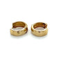 14K Yellow Gold Hoop Earrings