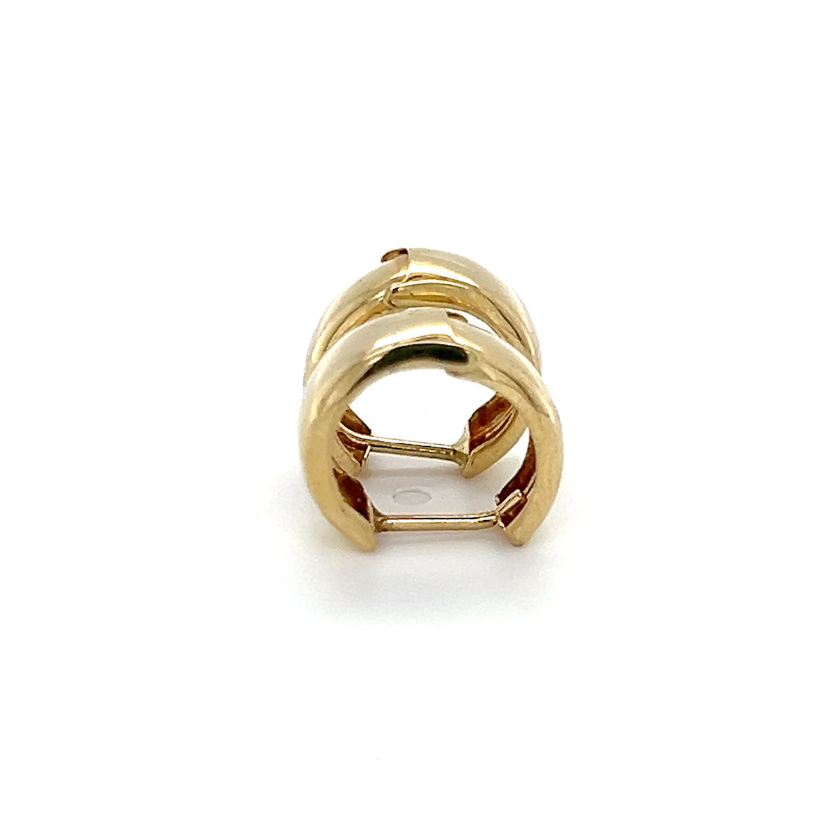 14K Yellow Gold Hoop Earrings
