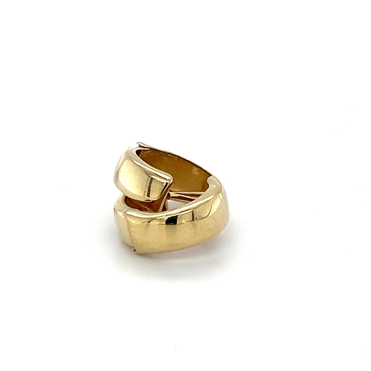 14K Yellow Gold Hoop Earrings