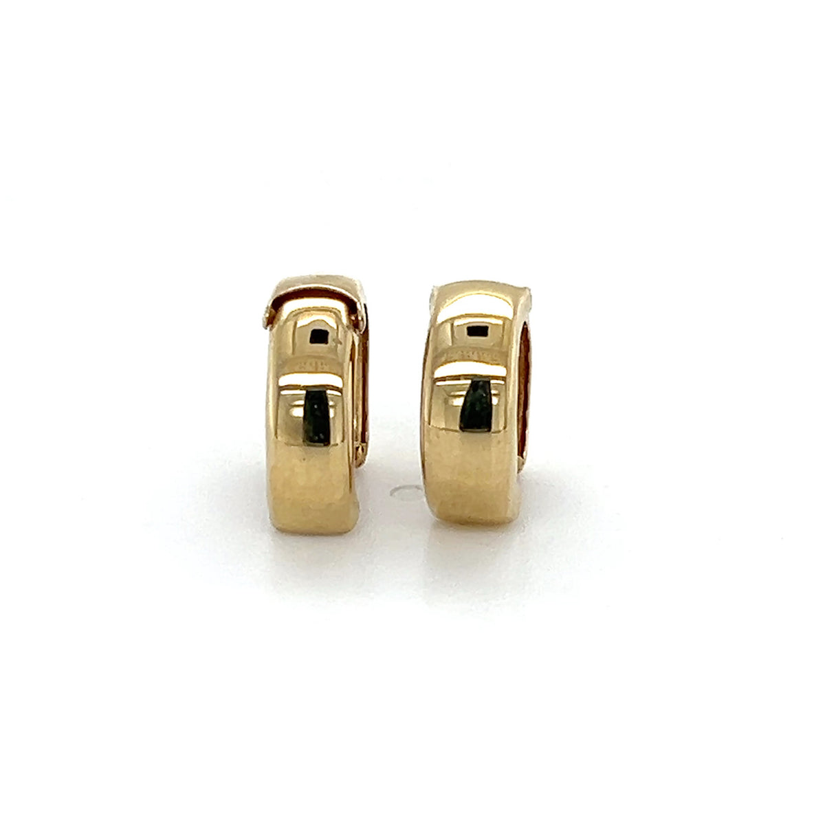 14K Yellow Gold Hoop Earrings