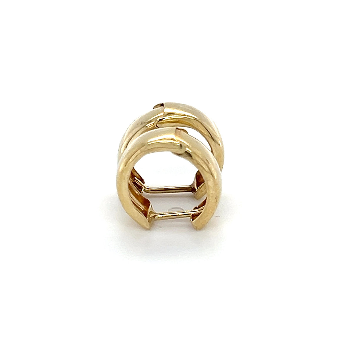14K Yellow Gold Hoop Earrings