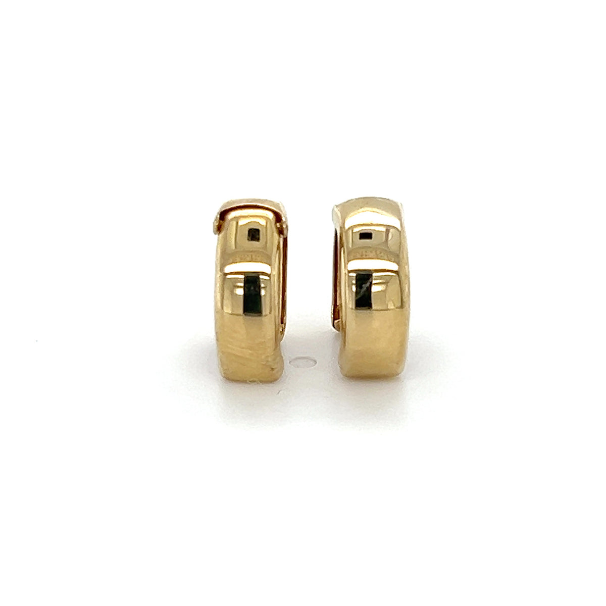 14K Yellow Gold Hoop Earrings